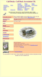 Mobile Screenshot of callducks.net
